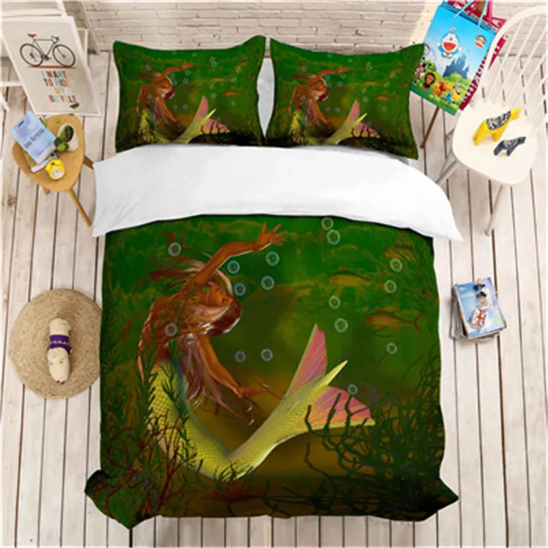 MUSOLEI 3D Duvet Cover Set mermaid dancing.Soft Bed Bedding Set Twin Queen King Size
MUSOLEI 3D Duvet Cover Set mermaid dancing.Soft Bed Bedding Set Twin Queen King Size