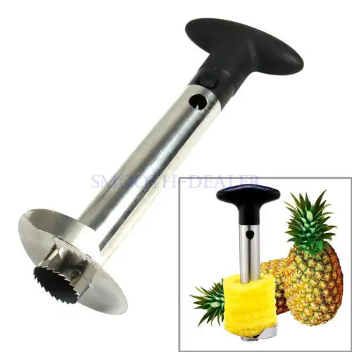 G104 1PC Easy Kitchen Tool Stainless Steel Fruit Pineapple Corer Slicer Cutter Peeler
G104 1PC Easy Kitchen Tool Stainless Steel Fruit Pineapple Corer Slicer Cutter Peeler