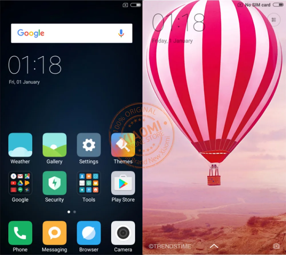 redmi 4A 2+16 ABOUT PHONE display