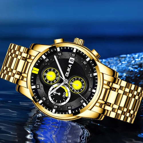 Gold Watch Men Watches Fashion Casual Wristwatch Golden Stainless Steel Male Quartz Wrist Watch For Men Clock Relogio Masculino
Gold Watch Men Watches Fashion Casual Wristwatch Golden Stainless Steel Male Quartz Wrist Watch For Men Clock Relogio Masculino