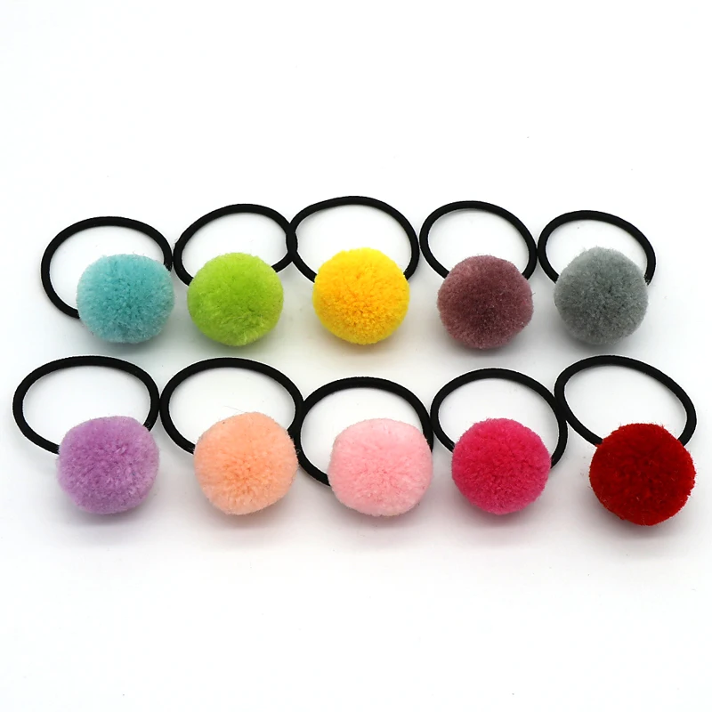 10pcs/lot Cute Pompom Elastic Hair Bands Kids Scrunchy Rezinochki Girls Harrband Headband Ties Accessorios Gum For Hair
10pcs/lot Cute Pompom Elastic Hair Bands Kids Scrunchy Rezinochki Girls Harrband Headband Ties Accessorios Gum For Hair