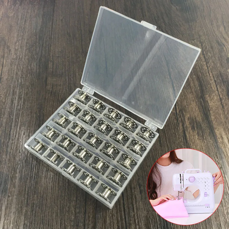 25 Pcs Iron Sewing Machine Bobbins Metal Spools Thread Core Coil Bobbins New arrival
25 Pcs Iron Sewing Machine Bobbins Metal Spools Thread Core Coil Bobbins New arrival