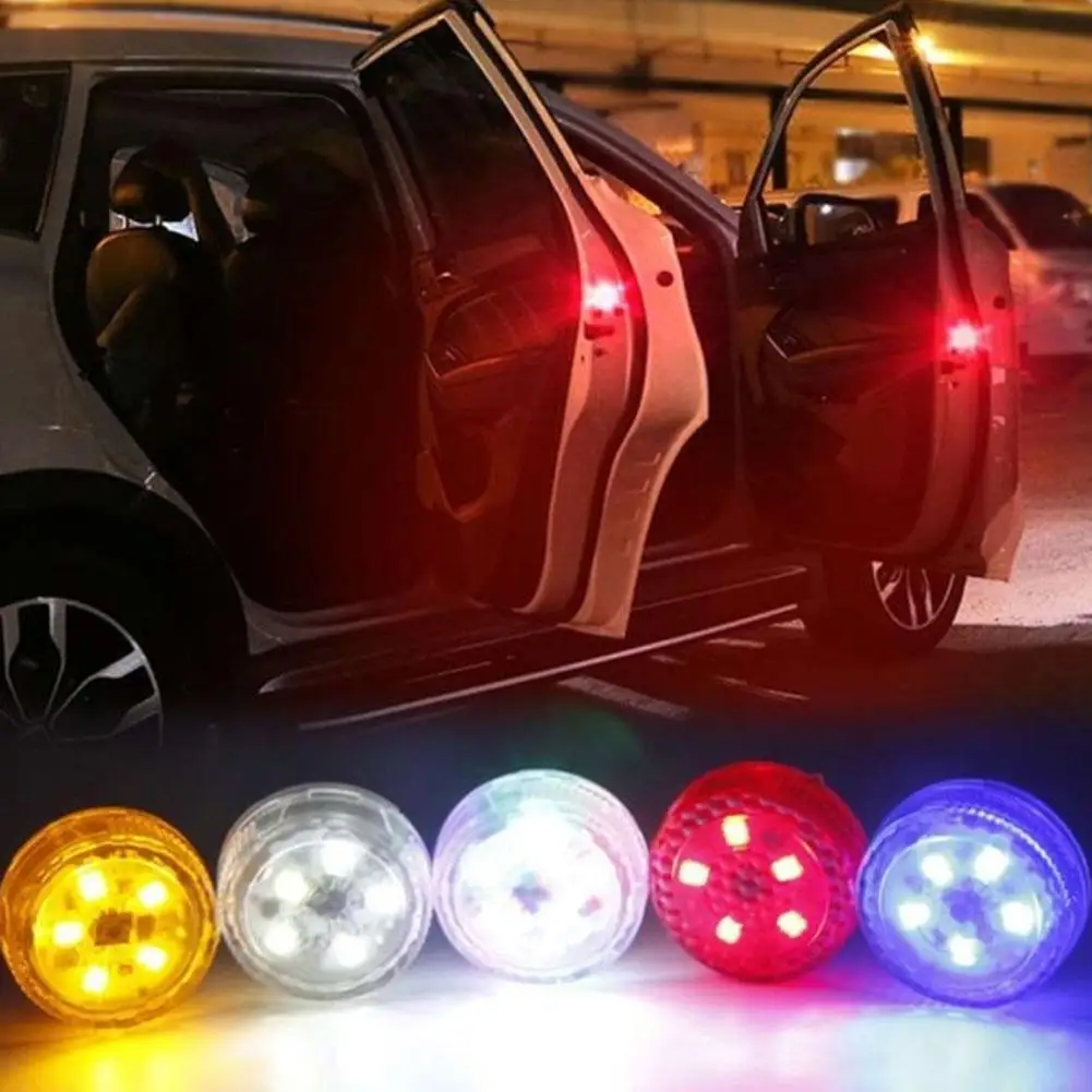 2 PCS Warning Light Red Strobe Flashing LED Universal Wireless Car Door Door Open Safety Flicker Anti Rear-end Collision
2 PCS Warning Light Red Strobe Flashing LED Universal Wireless Car Door Door Open Safety Flicker Anti Rear-end Collision