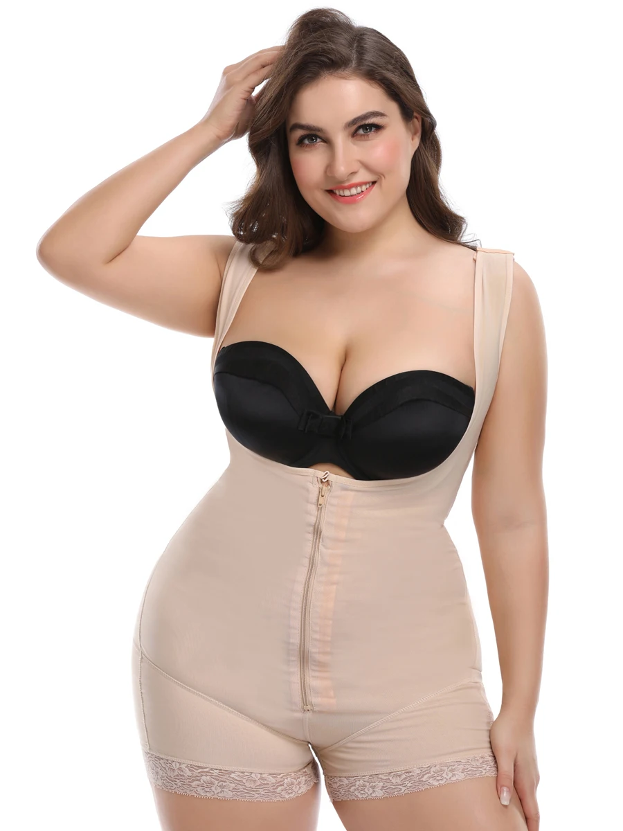 Butt Lift Tight Sculpting Body Shaper Fat Control Shapewear Full Body Bodysuits Women Sexy Underwear Slimming Shapewear (12)