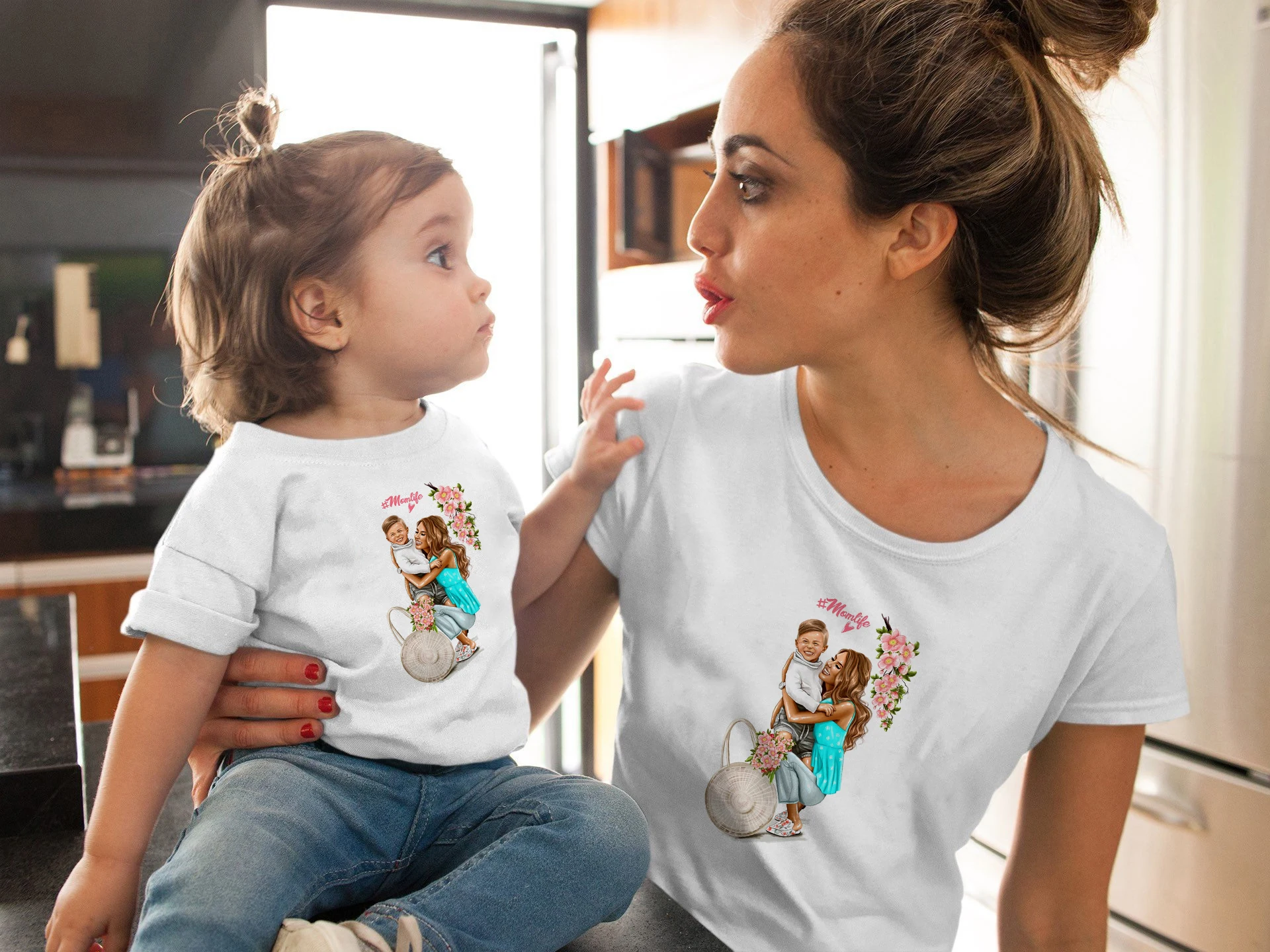 Famliy Matching Clothes Female T-shirt Girl Costume Mom Daughter Son Summer 2019 New Short-sleeve Tops Family Matching Look
Famliy Matching Clothes Female T-shirt Girl Costume Mom Daughter Son Summer 2019 New Short-sleeve Tops Family Matching Look