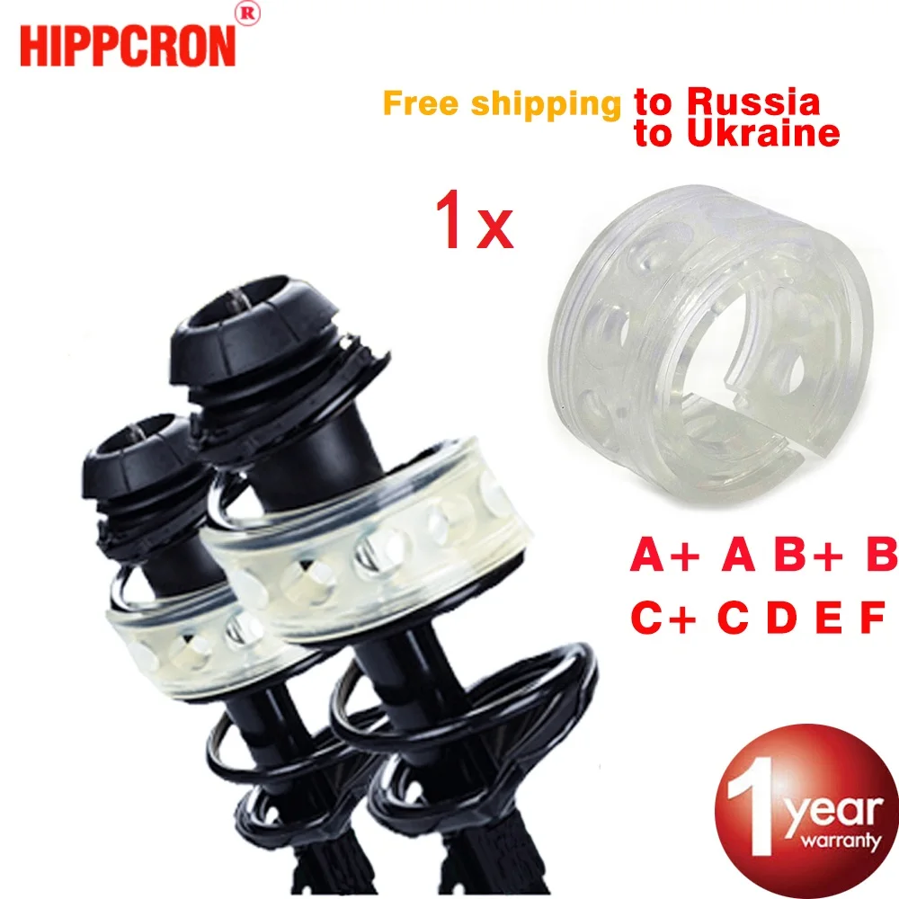 Hippcron Car Auto-Buffers Shock Absorber Spring Bumpers Power A/B/C/D/E/F Type Cushion Buffer 1 Pcs
Hippcron Car Auto-Buffers Shock Absorber Spring Bumpers Power A/B/C/D/E/F Type Cushion Buffer 1 Pcs