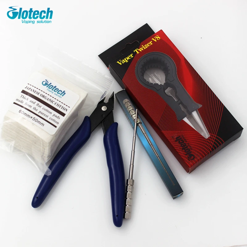 Glotech Pliers+ muti function Ceramic Tweezer+Coil Jig DIY Tools Kit For E cigarette RBA RDA RTA Atomizers coil vaporizer tools
Glotech Pliers+ muti function Ceramic Tweezer+Coil Jig DIY Tools Kit For E cigarette RBA RDA RTA Atomizers coil vaporizer tools