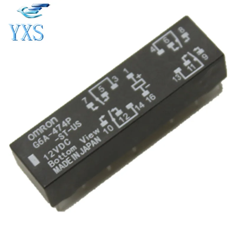 NEW G6A-474P-ST-US 12V Fullly Sealed Relay with High Impulse Withstand G6A-474P-ST-US-12V
NEW G6A-474P-ST-US 12V Fullly Sealed Relay with High Impulse Withstand G6A-474P-ST-US-12V