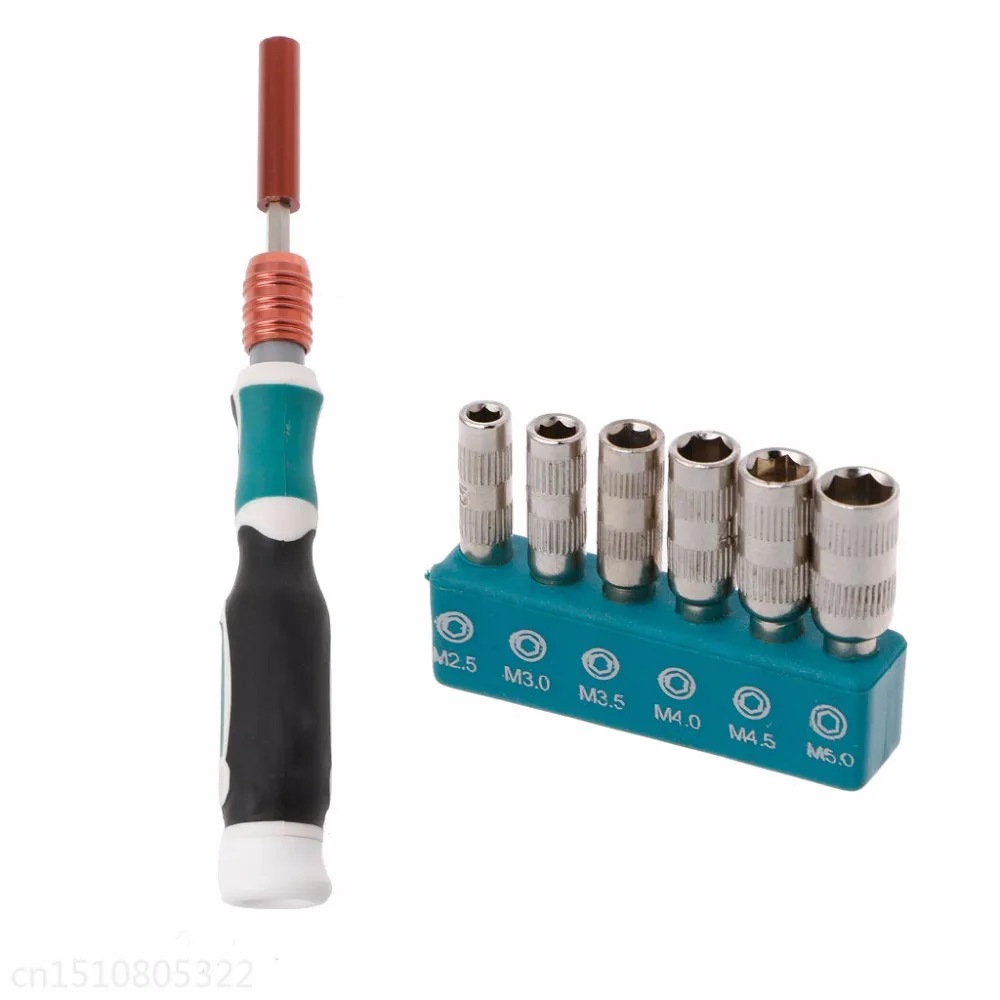 7 In 1 Screwdriver Set Telescopic CR-V Magnetic Multifunction 2.5/3.0/3.5/4/4.5/5mm
7 In 1 Screwdriver Set Telescopic CR-V Magnetic Multifunction 2.5/3.0/3.5/4/4.5/5mm