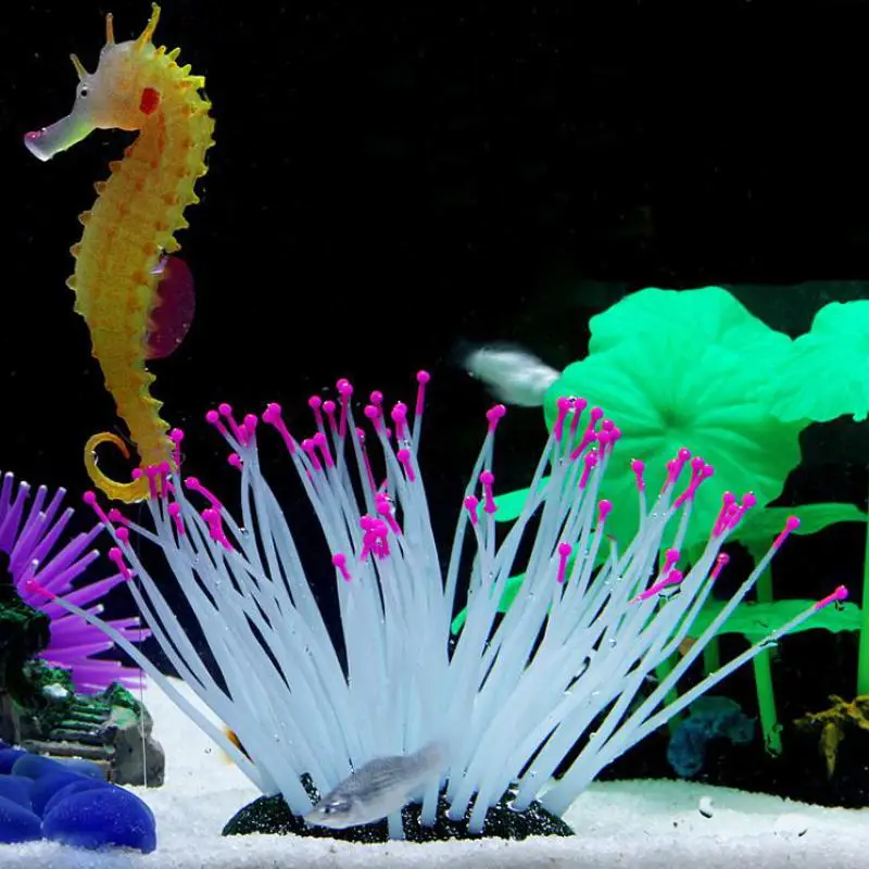 5 Colors Aquarium Glowing Artificial Coral Decoration Fish Tank Simulation Sea Anemone Ornament Eco-friendly Material
5 Colors Aquarium Glowing Artificial Coral Decoration Fish Tank Simulation Sea Anemone Ornament Eco-friendly Material