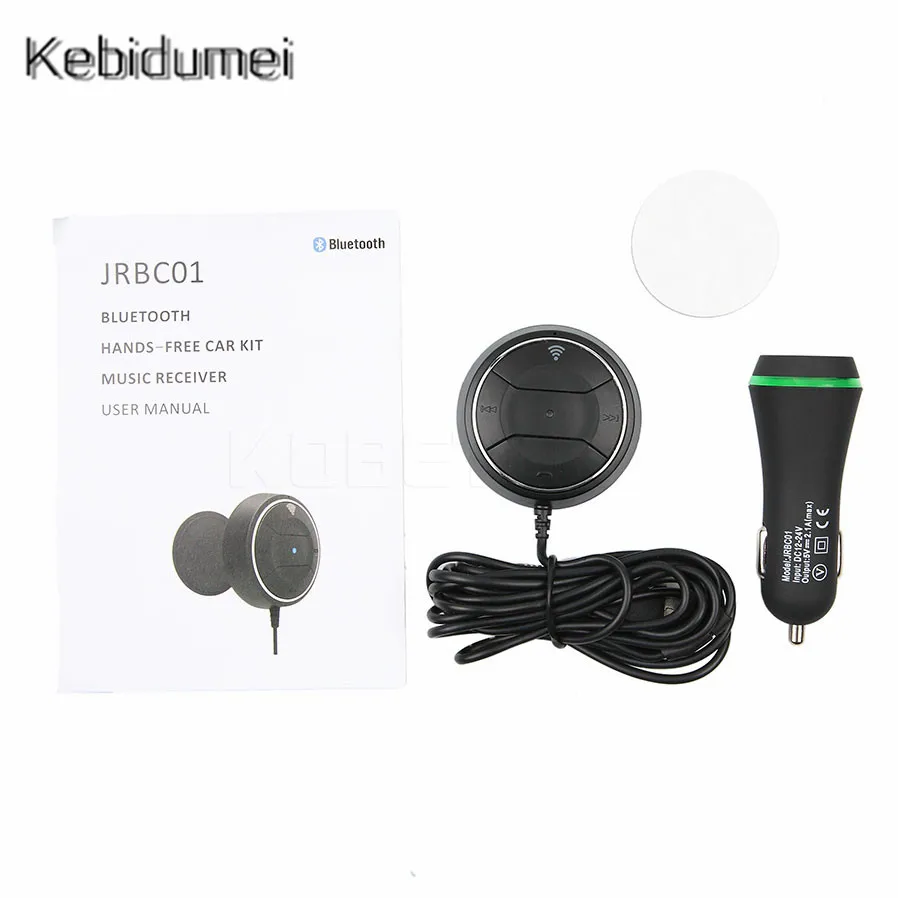 Bluetooth 4.0 Receiver Handsfree kits with NFC Function+3.5mm AUX Receiver Dual USB 2.1A Music Receiver Car Charger
Bluetooth 4.0 Receiver Handsfree kits with NFC Function+3.5mm AUX Receiver Dual USB 2.1A Music Receiver Car Charger