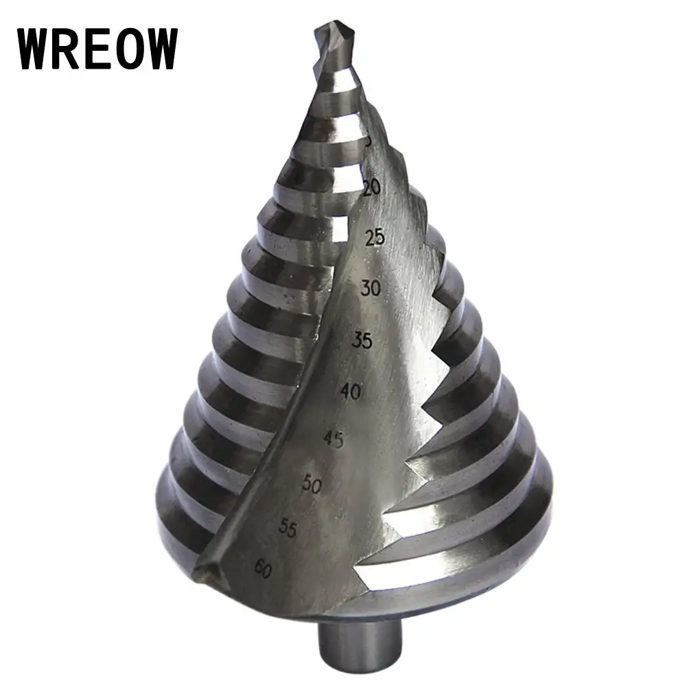 1pcs 6-60mm HSS spiral flute step Drill Bit Multifunction Triangle Step Cone Drill center drill Bit Hole Saw Cutter Tool Chamfer
1pcs 6-60mm HSS spiral flute step Drill Bit Multifunction Triangle Step Cone Drill center drill Bit Hole Saw Cutter Tool Chamfer
