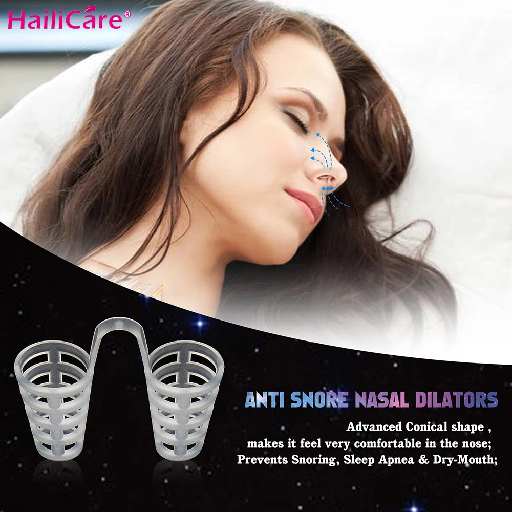 Anti Snoring Nasal Dilator Snore Stopper Improve Sleeping Nose Clip Sleep well Sleeping Aid Device Instant Natural Snore Relief
Anti Snoring Nasal Dilator Snore Stopper Improve Sleeping Nose Clip Sleep well Sleeping Aid Device Instant Natural Snore Relief