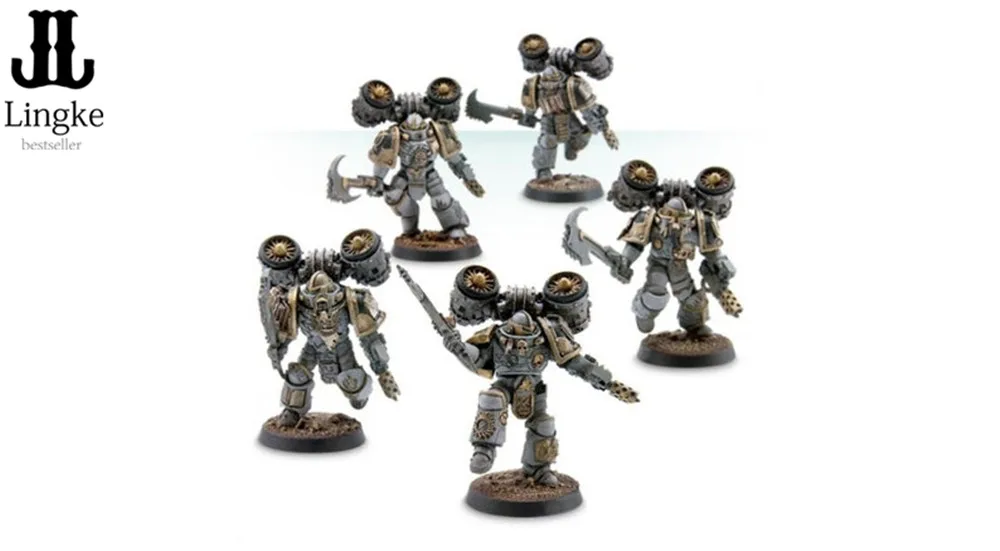 Unpainted Resin Figure Model Kit For Word Bearers Legion Ashen Circle Unassemble