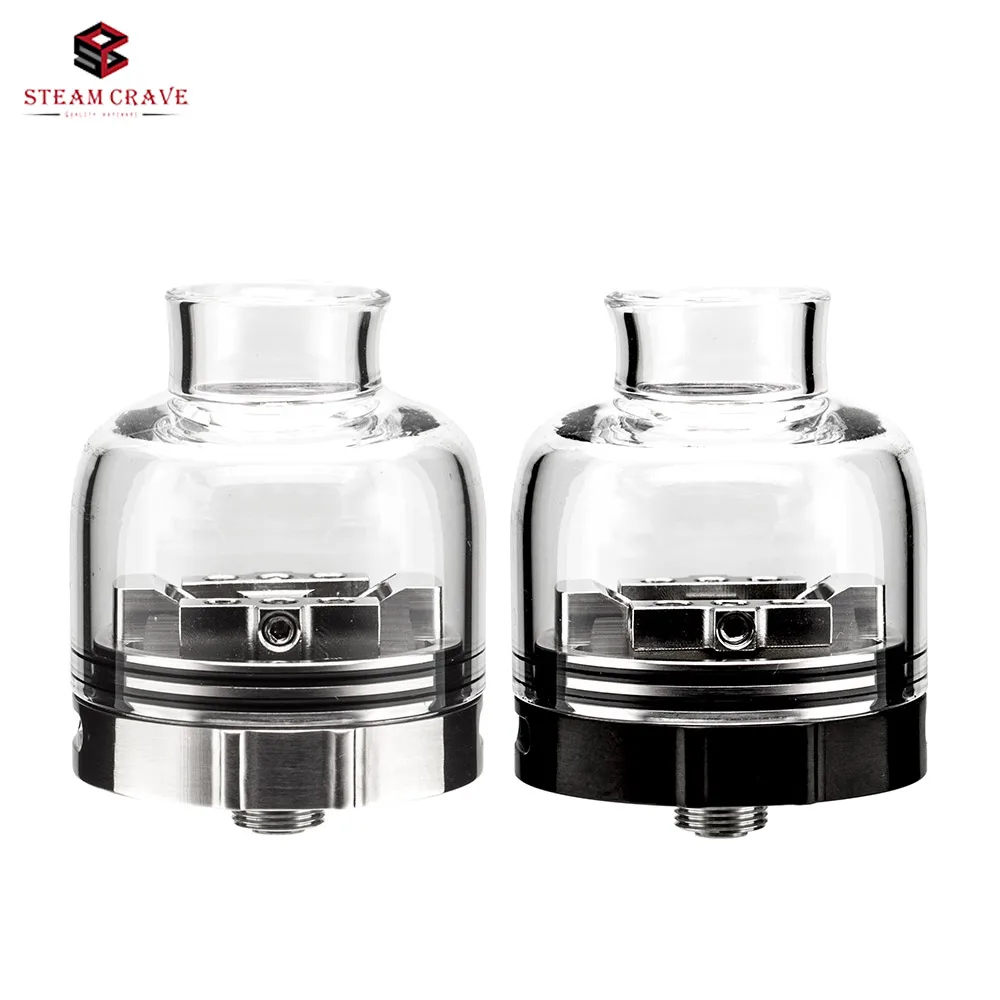 Original Steam Crave Glaz RDSA 30mm RDA Squonking Atomizer Bottom Angled Airflow 510 Squonk Pin Electronic Cigarette Vape Tank
Original Steam Crave Glaz RDSA 30mm RDA Squonking Atomizer Bottom Angled Airflow 510 Squonk Pin Electronic Cigarette Vape Tank