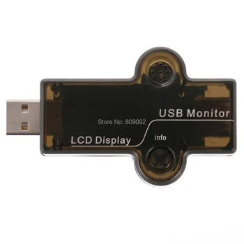 USB Tester 5in1 Multifunction Voltmeter/Ammeter/Capacity Meter/Energy Meter/Temperature Meter/Running Time Monitor Meter Tester
USB Tester 5in1 Multifunction Voltmeter/Ammeter/Capacity Meter/Energy Meter/Temperature Meter/Running Time Monitor Meter Tester