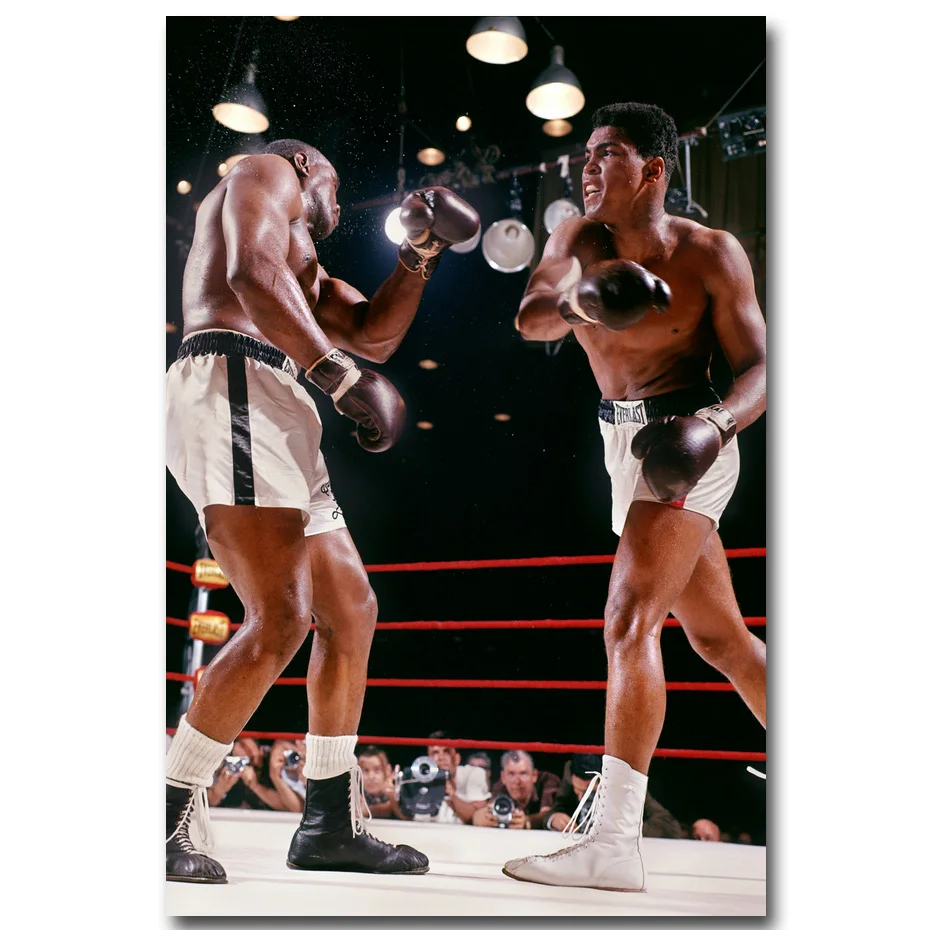 Mike Tyson Poster Art Silk Boxing Boxer Motivational Poster 13x20 in Wall Decor