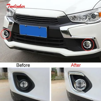 Tonlinker Exterior Front/Rear FogLight Cover stickers for Mitsubishi ASX 2013-19 Car Styling 2 PCS ABS Chrome Cover Stickers
Tonlinker Exterior Front/Rear FogLight Cover stickers for Mitsubishi ASX 2013-19 Car Styling 2 PCS ABS Chrome Cover Stickers