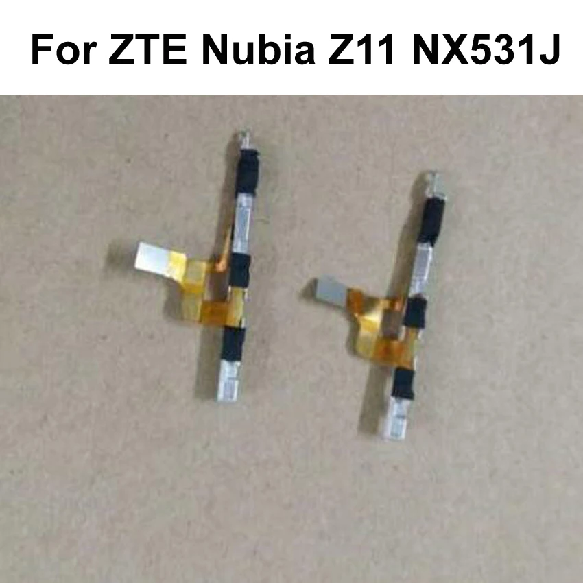 LTPro Top Quality Power On/Off + Volume Up/Down Key buttons Flex Cable For ZTE Nubia Z11 NX531J Phone Spare parts