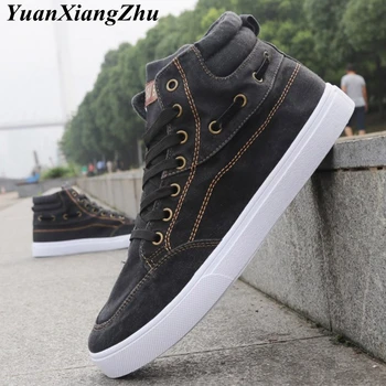 Denim High Top Man Casual Shoes Men Canvas Sneakers 2018 Summer Fashion Breathable Plimsolls Male Footwear Flat Men Ankle Boots
Denim High Top Man Casual Shoes Men Canvas Sneakers 2018 Summer Fashion Breathable Plimsolls Male Footwear Flat Men Ankle Boots