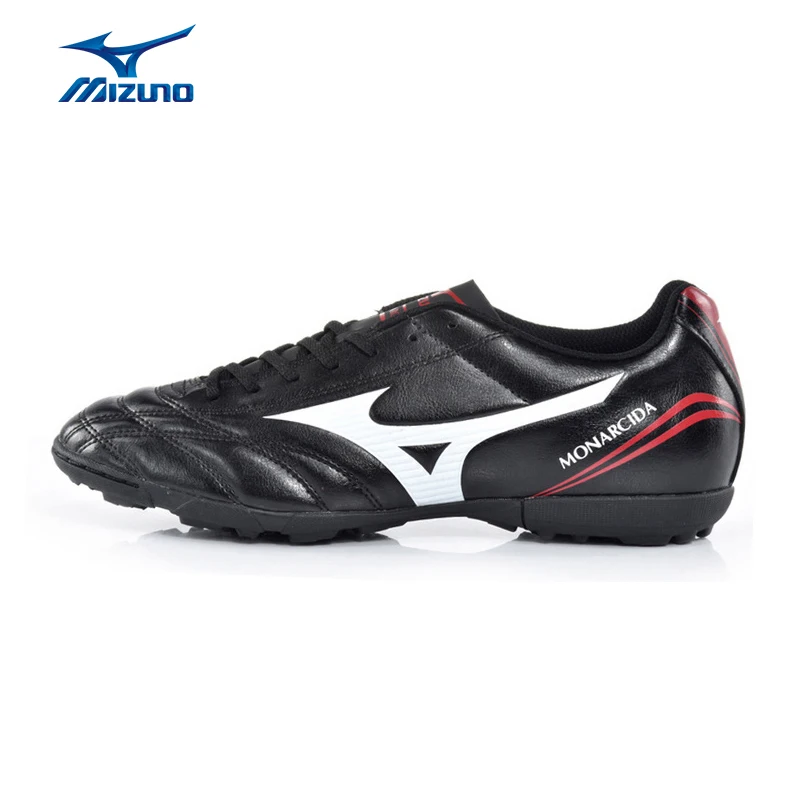 Image MIZUNO Men s Sports Leather Beathable Cushioning Soccer Shoes MONARCIDA FS AS Light Sport Shoes Sneakers P1GD152301 YXZ003
