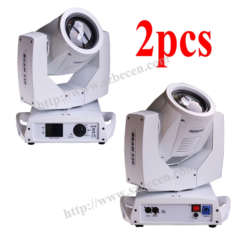 Without tax !!2pcs white color 230W Sharpy Moving head Beam Light 7r Osram lamp Free shipping
Without tax !!2pcs white color 230W Sharpy Moving head Beam Light 7r Osram lamp Free shipping