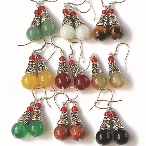 Natural gem earrings vintage tibetan silver earrings for women red onyx ethnic fine jewelry bijoux women brincos gift 0415
Natural gem earrings vintage tibetan silver earrings for women red onyx ethnic fine jewelry bijoux women brincos gift 0415