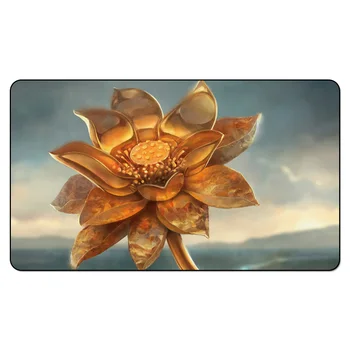 Magic trading card game Playmat: GILDEN LOTUS art playmat for trading card game 60cm x 35cm (24" x 14") Size
Magic trading card game Playmat: GILDEN LOTUS art playmat for trading card game 60cm x 35cm (24" x 14") Size