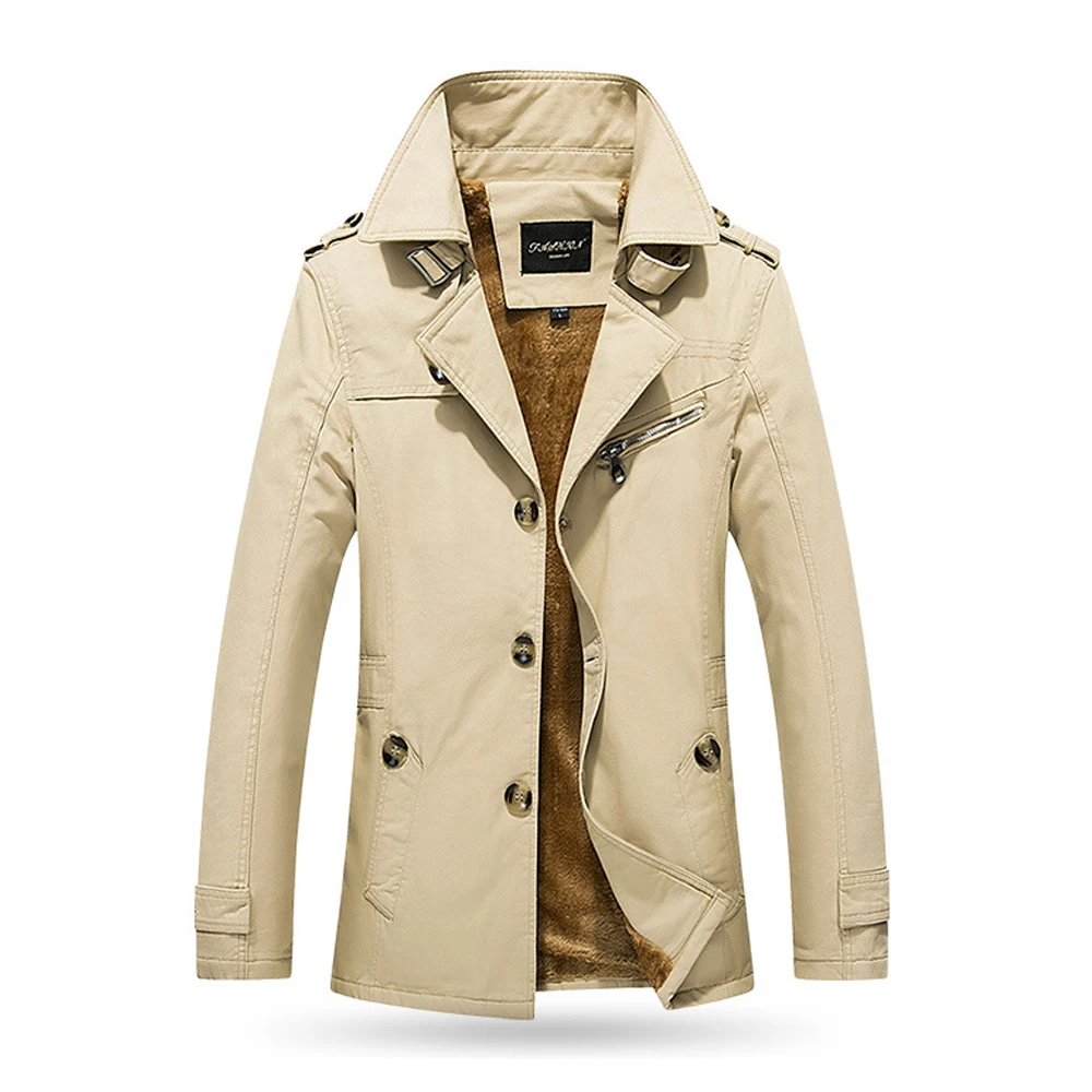 Trench Coat Plus Size Men's Coat Fashion Casual Clothes Hot Sale Autumn Outwear Spring Winter Slim Fleece Coats Manteau Homme
Trench Coat Plus Size Men's Coat Fashion Casual Clothes Hot Sale Autumn Outwear Spring Winter Slim Fleece Coats Manteau Homme