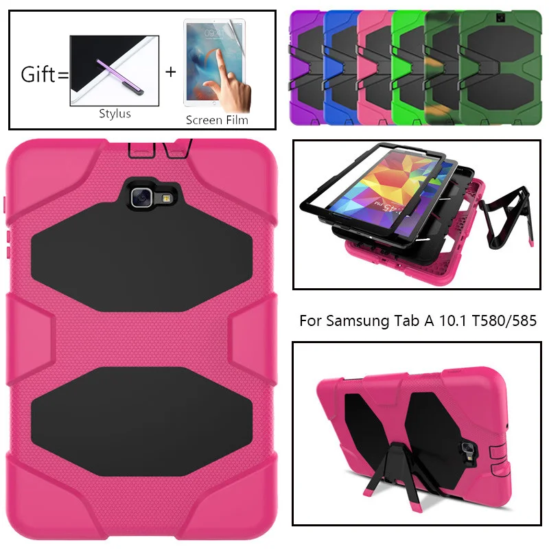 Amor Heavy Duty case For Samsung Galaxy Tab A 10.1 2016 T585 T580 Tablet case GLF Soft Silicone +PC Back Cover Kickstand Case
Amor Heavy Duty case For Samsung Galaxy Tab A 10.1 2016 T585 T580 Tablet case GLF Soft Silicone +PC Back Cover Kickstand Case