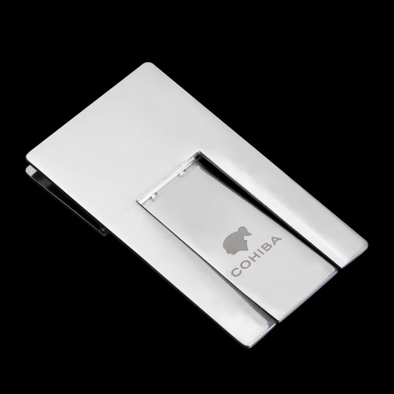 COHIBA Silver High Quality All Stainless Steel Foldable Stand Showing Portable Cigar Ashtray Holder
COHIBA Silver High Quality All Stainless Steel Foldable Stand Showing Portable Cigar Ashtray Holder