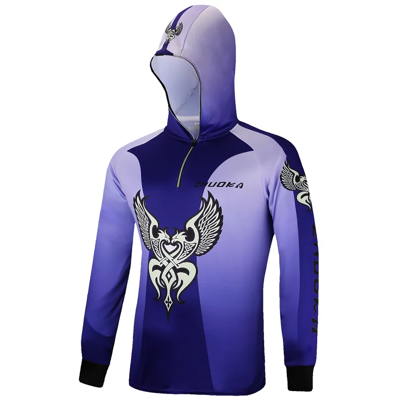 Spring Summer Men Fishing Jersey Long Sleeve Hoodies Outdoor Anti UV Sun Protection Mesh Breathable Hood Shirt Fishing Clothes
Spring Summer Men Fishing Jersey Long Sleeve Hoodies Outdoor Anti UV Sun Protection Mesh Breathable Hood Shirt Fishing Clothes