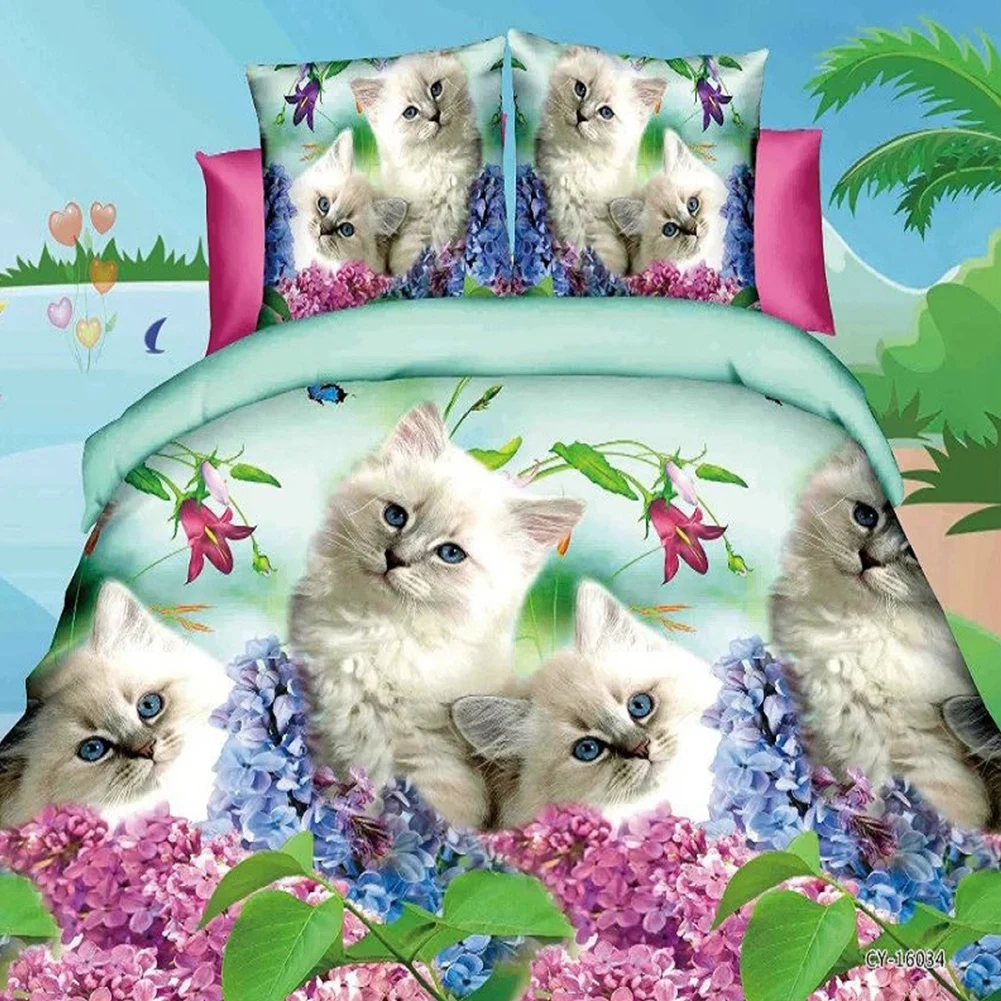 Home Textiles 3D Bedding Set Europe and America Comfy New Design Bedding Set Home Soft Animal Printing Duvet Pillowcase Bed Set
Home Textiles 3D Bedding Set Europe and America Comfy New Design Bedding Set Home Soft Animal Printing Duvet Pillowcase Bed Set