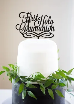 First Holy Communion Cake Topper Baby Baptism Acrylic Religious Centerpieces Girl Boy Cake toppers Gold Silver Cake Decorations
First Holy Communion Cake Topper Baby Baptism Acrylic Religious Centerpieces Girl Boy Cake toppers Gold Silver Cake Decorations