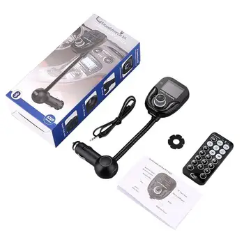 Wireless In-Car Bluetooth FM Transmitter MP3 Radio Adapter Car Kit USB Charger
Wireless In-Car Bluetooth FM Transmitter MP3 Radio Adapter Car Kit USB Charger