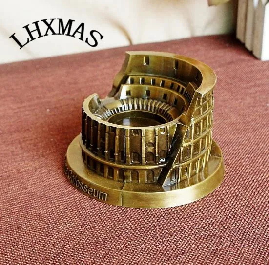 Creative Gift World Famous Landmark Building Roman Colosseum Figurines Metal Model Crafts Home Furnishings Decoration E392
Creative Gift World Famous Landmark Building Roman Colosseum Figurines Metal Model Crafts Home Furnishings Decoration E392