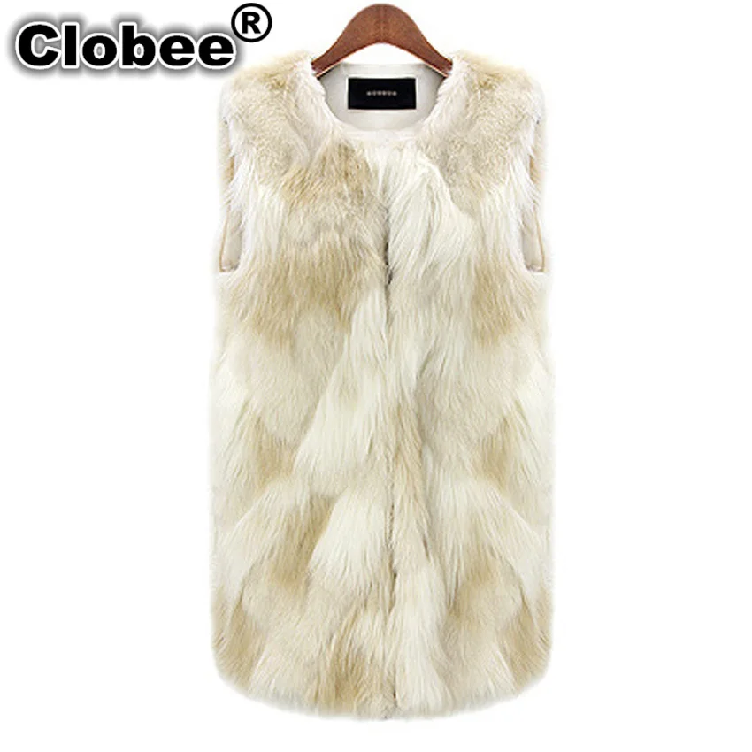 Winter Women Sleeveless Fur Jackets manteau femme hiver Feather Furry Faux Fur Gilet Coat 2019 Faux Fur Vest Waistcoat 6XL 5XL 
Winter Women Sleeveless Fur Jackets manteau femme hiver Feather Furry Faux Fur Gilet Coat 2019 Faux Fur Vest Waistcoat 6XL 5XL
