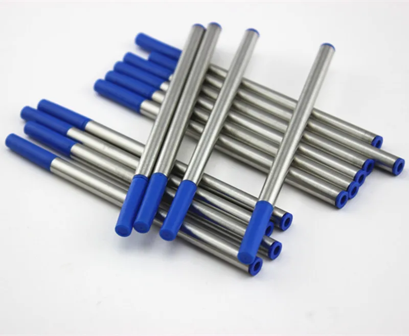 High-quality 12pcs blue Universal flat port Refills Medium Nib Rollerball pen New
High-quality 12pcs blue Universal flat port Refills Medium Nib Rollerball pen New