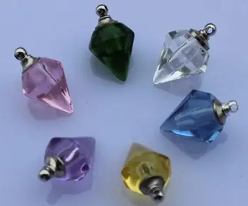 300pcs screw cap vial pendant Miniature Perfume oil liquid bottle mixed color Crystal pendant charms name or rice art wed decor
300pcs screw cap vial pendant Miniature Perfume oil liquid bottle mixed color Crystal pendant charms name or rice art wed decor