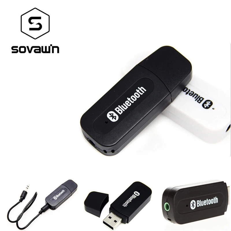 Мини USB беспроводной Bluetooth аудио приемник 3 5 мм адаптер стерео музыка ключ для