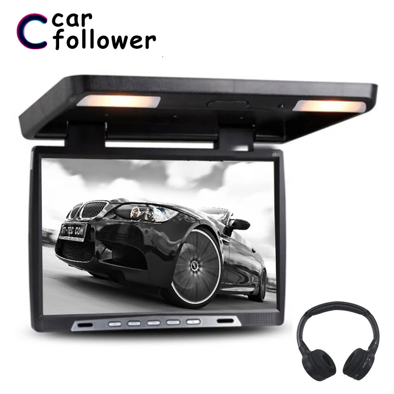 19 Inch Ceiling 1680*1050 TFT LCD Monitors Roof Mount MP5 Player IR Transmitter Adjustable View Screen Dome LED Light Car TV
19 Inch Ceiling 1680*1050 TFT LCD Monitors Roof Mount MP5 Player IR Transmitter Adjustable View Screen Dome LED Light Car TV