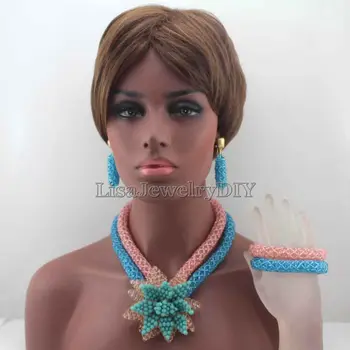 Pink/Sky Blue African Jewelry Sets Nigerian Crystal Flower Pendent Beads Wedding Statement Jewelry Set Free Shipping HD8132
Pink/Sky Blue African Jewelry Sets Nigerian Crystal Flower Pendent Beads Wedding Statement Jewelry Set Free Shipping HD8132