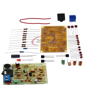 88-108MHz FM Frequency Modulation Wireless Microphone Module DIY Kits Transmitter Board Parts DC 3-6V FM Transmitter Module
88-108MHz FM Frequency Modulation Wireless Microphone Module DIY Kits Transmitter Board Parts DC 3-6V FM Transmitter Module