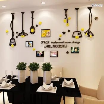 New Fashion 3D Chandelie Photo Frame Wall Sticker of Dinning Room Decoration
New Fashion 3D Chandelie Photo Frame Wall Sticker of Dinning Room Decoration