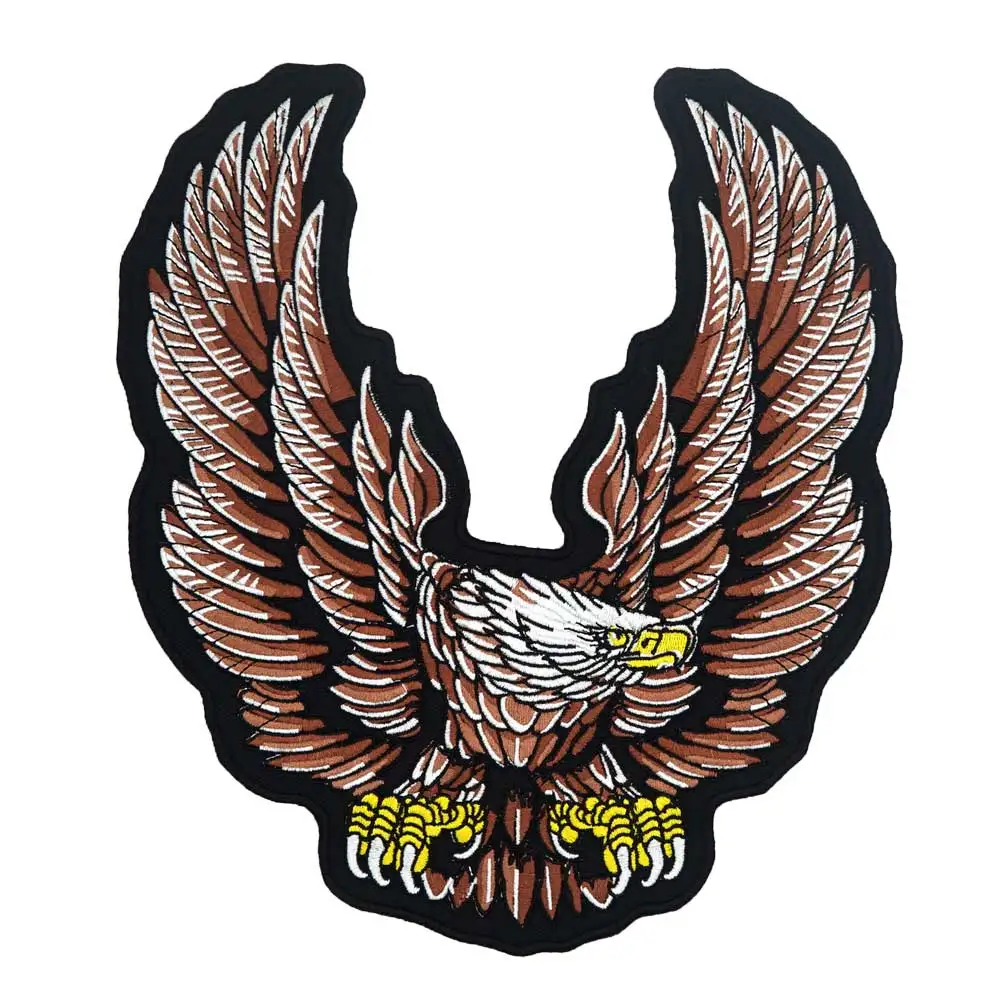 large soaring eagle motorcycle backing Embroidered Sewing Label punk biker Patches Clothes Stickers Apparel Accessories
large soaring eagle motorcycle backing Embroidered Sewing Label punk biker Patches Clothes Stickers Apparel Accessories