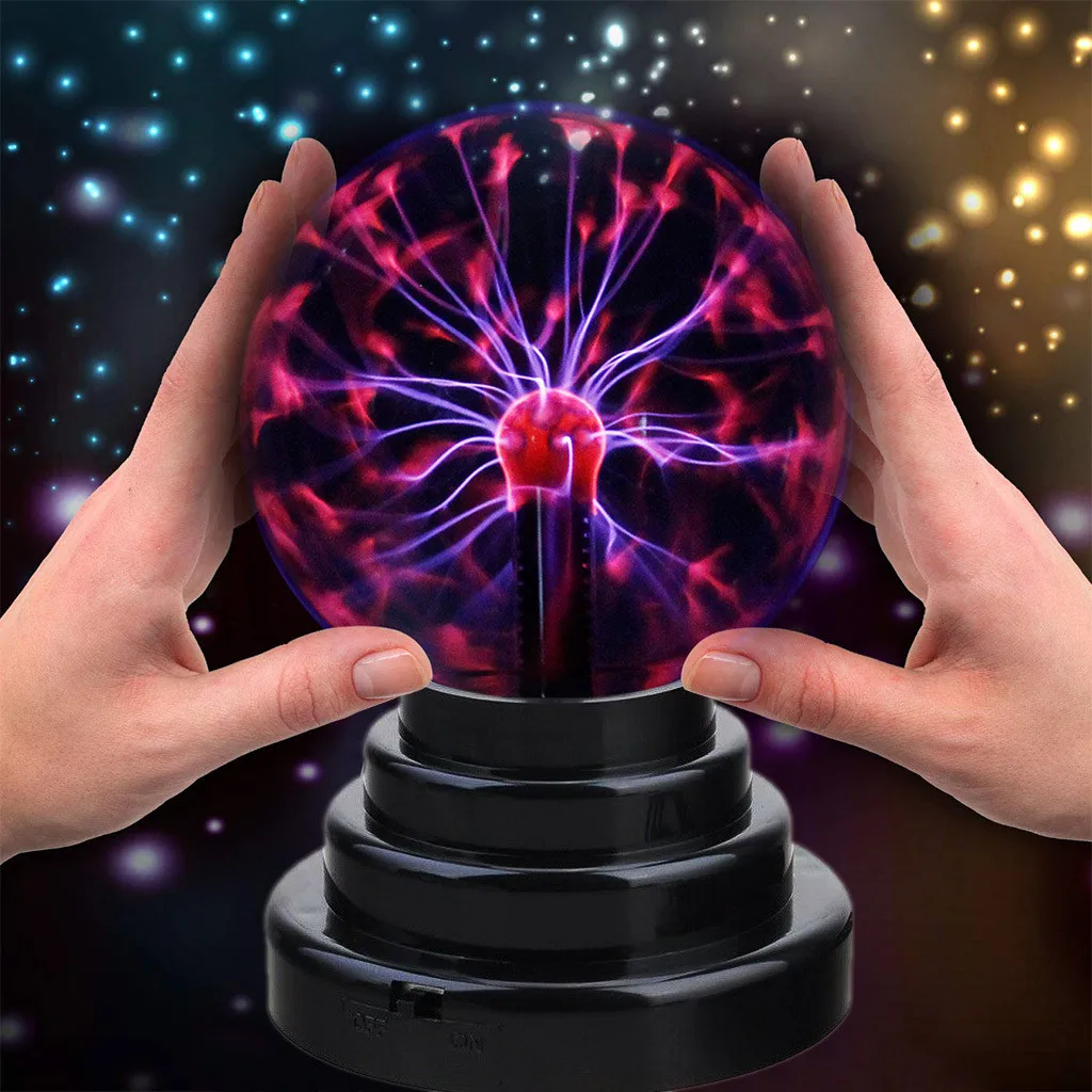 2019 New Plasma Ball Light Sensitive Lightning USB/Battery Operated Child Gift Decoration Magic Lightning Ball Night Light
2019 New Plasma Ball Light Sensitive Lightning USB/Battery Operated Child Gift Decoration Magic Lightning Ball Night Light