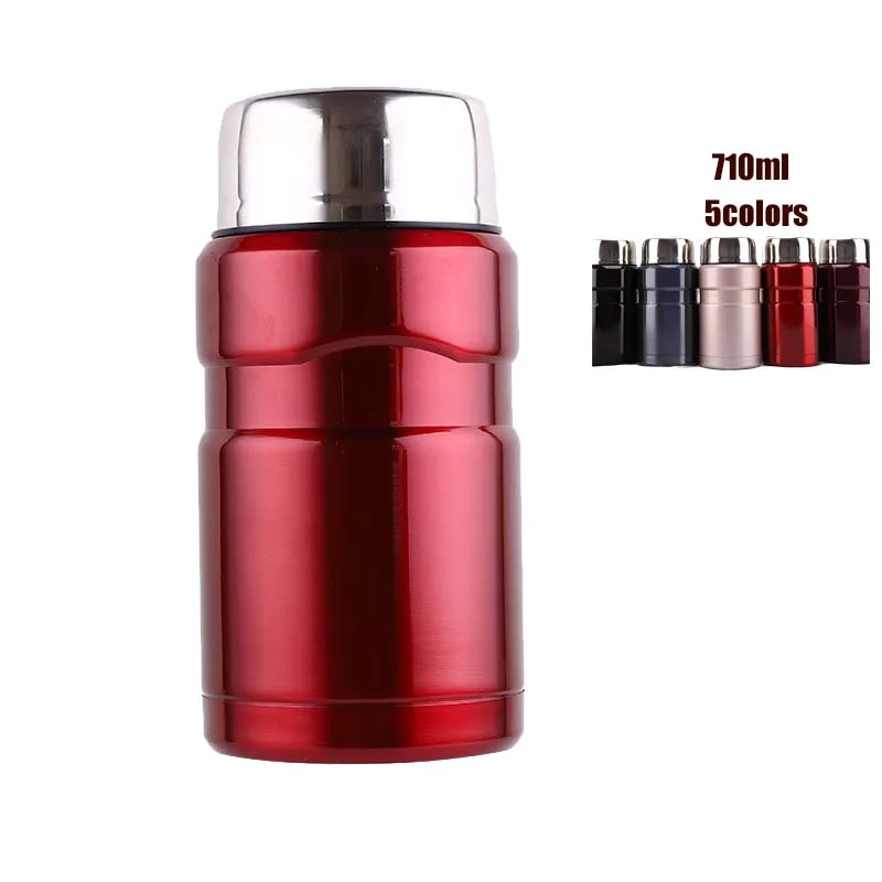 710ml Thermos for Food Large Vacuum Flasks lunch box Insulated Soup Porridge Box Outdoor Termos Coffee Mugs Thermoses Thermo cup
710ml Thermos for Food Large Vacuum Flasks lunch box Insulated Soup Porridge Box Outdoor Termos Coffee Mugs Thermoses Thermo cup