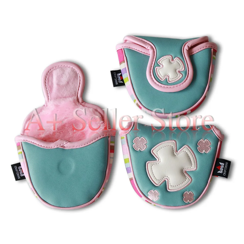 6002413 Blue Pink Yotsunoha Putter Mallet Cover (4)