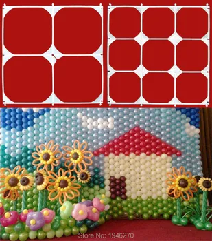 30pcs/lot White Plastic Party Balloons Grids Wall Square Grid Modeling Carnival Party Supplies Wedding decor 4holes/9holes
30pcs/lot White Plastic Party Balloons Grids Wall Square Grid Modeling Carnival Party Supplies Wedding decor 4holes/9holes