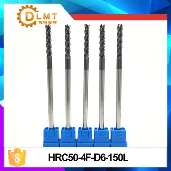 1 pcsHRC50 6mm8mm10mm12mm 150L EndMills 4Flute Carbide Straight Shank EndMills for CNC Lathe Cutting Tools Milling Cutter
1 pcsHRC50 6mm8mm10mm12mm 150L EndMills 4Flute Carbide Straight Shank EndMills for CNC Lathe Cutting Tools Milling Cutter